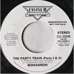 Hamilton Bohannon The Party Train USED VINYL 7INCH PROMO STYRENE STEREO