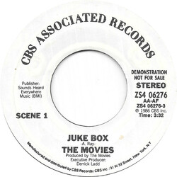 The Movies (3) Juke Box USED VINYL 7INCH 45 RPM PROMO STYRENE STEREO