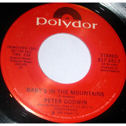 Peter Godwin Baby's In The Mountains USED VINYL 7INCH 45 RPM PROMO