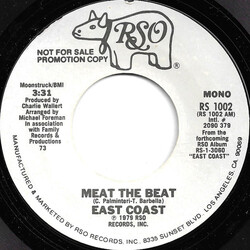 East Coast Meat The Beat USED VINYL 7INCH 45 RPM PROMO