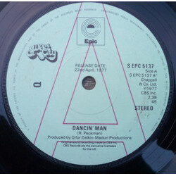 Q (36) Dancin' Man USED VINYL 7INCH 45 RPM PROMO