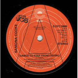 Samona Cooke Dance To Keep From Crying USED VINYL 7INCH SINGLE PROMO