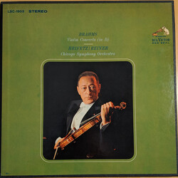 Johannes Brahms / Jascha Heifetz / Fritz Reiner / Chicago Symphony Orchestra Violin Concerto (In D) Vinyl LP Box Set USED