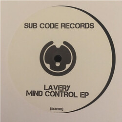 Lavery Mind Control EP USED VINYL 12INCH 33 S RPM EP LIMITED EDITION