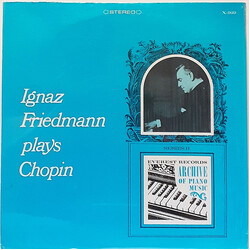 Ignaz Friedman Ignaz Friedmann Plays Chopin Vinyl LP USED