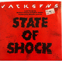 The Jacksons State Of Shock USED VINYL 7INCH 45 RPM SINGLE STYRENE