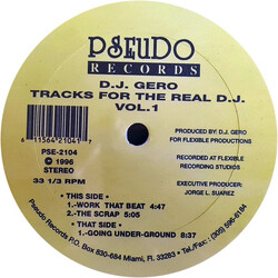 D.J. Gero Tracks For The Real D.J. Vol. 1 USED VINYL 12INCH