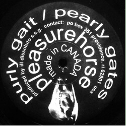 Pleasurehorse Purly Gait / Pearly Gates USED VINYL 12INCH 33 S RPM