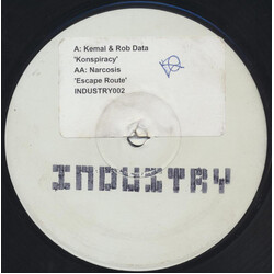 Kemal + Rob Data / Narcosis Konspiracy / Escape Route USED VINYL 12INCH 45 RPM WHITE LABEL