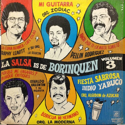 Various La Salsa Es De Borinquen Volumen 3 Vinyl LP USED