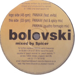 Bolovski / SPICER PANIKA! USED VINYL 12INCH