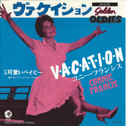 Connie Francis Vacation USED VINYL 7INCH 45 RPM SINGLE STEREO