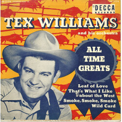 Tex Williams & His Orchestra All Time Greats USED VINYL 7INCH 45 RPM EP