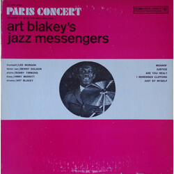 Art Blakey & The Jazz Messengers Paris Concert Vinyl LP USED