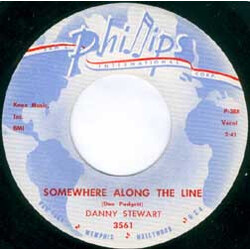 Danny Stewart Somewhere Along The Line / I'll Change My Ways USED VINYL 7INCH 45 RPM SINGLE