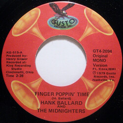 Hank Ballard & The Midnighters Finger Poppin' Time / Let's Go, Let's Go, Let's Go USED VINYL 7INCH 45 RPM SINGLE