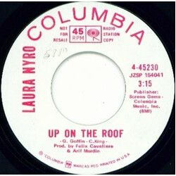 Laura Nyro Up On The Roof USED VINYL 7INCH SINGLE PROMO STEREO MONO
