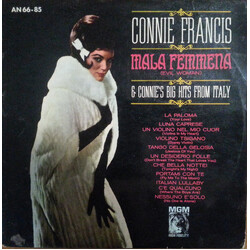 Connie Francis Mala Femmena (Evil Woman) & Connie's Big Hits From Italy Vinyl LP USED