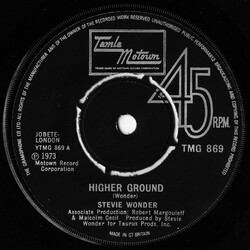 Stevie Wonder Higher Ground USED VINYL 7INCH 45 RPM SINGLE