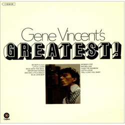 Gene Vincent Gene Vincent's Greatest Vinyl LP USED