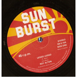 Roy Alton Leggo Leggo / She Is Sweeter Than You Vinyl 12" USED