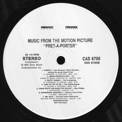Various Pret-A-Porter: Music From The Motion Picture Vinyl LP USED