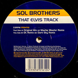 Sol Brothers That Elvis Track USED VINYL 12INCH