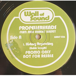 Propellerheads / Shirley Bassey History Repeating USED VINYL 12INCH 33 S RPM PROMO