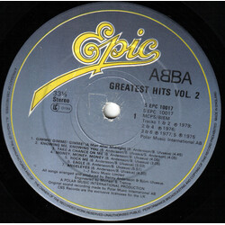 ABBA Greatest Hits Vol. 2 Vinyl LP USED