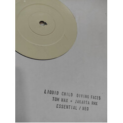 Liquid Child Diving Faces (Tom Wax + Jakarta Rmx) USED VINYL 12INCH WHITE LABEL