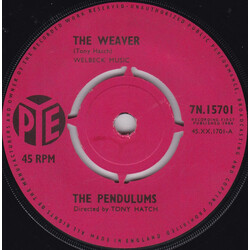 The Pendulums (2) The Weaver / The Slow Weaver USED VINYL 7INCH 45 RPM SINGLE