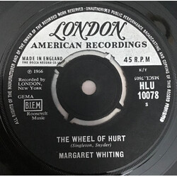 Margaret Whiting The Wheel Of Hurt / Nothing Lasts Forever USED VINYL 7INCH 45 RPM SINGLE