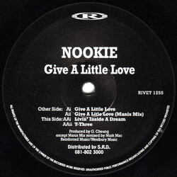 Nookie Give A Little Love USED VINYL 12INCH 33 S RPM