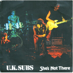 UK Subs She's Not There USED VINYL 7INCH 45 RPM EP STEREO