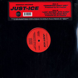 Just-Ice Gangsta's Don't Cry / Just Rhymin' With Kane USED VINYL 12INCH 33 S RPM