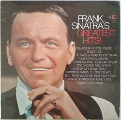 Frank Sinatra Frank Sinatra's Greatest Hits! Vinyl LP USED