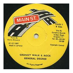 General Degree / Papa San Granny Granny Cry Vinyl 12" USED