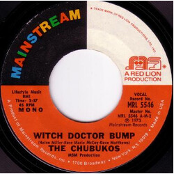 The Chubukos Witch Doctor Bump / House Of  Rising Funk USED VINYL 7INCH 45 RPM STYRENE MONO