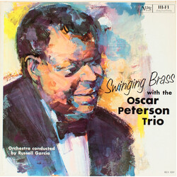The Oscar Peterson Trio Swinging Brass Vinyl LP USED