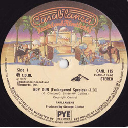 Parliament Bop Gun (Endangered Species) USED VINYL 12INCH 45 RPM