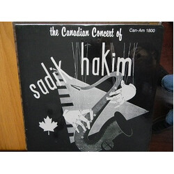 Sadik Hakim The Canadian Concert Of Sadik Hakim Vinyl LP USED