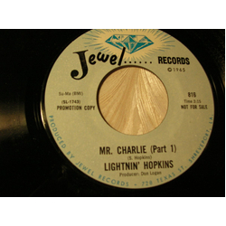 Lightnin' Hopkins Mr. Charlie USED VINYL 7INCH 45 RPM SINGLE PROMO