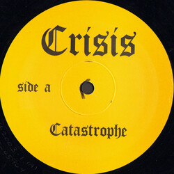 Crisis (21) Catastrophe USED VINYL 12INCH 33 S RPM