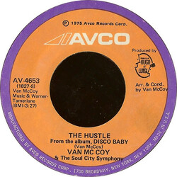 Van McCoy & The Soul City Symphony The Hustle USED VINYL 7INCH 45 RPM STYRENE