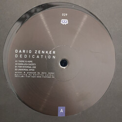 Dario Zenker Dedication USED VINYL 12INCH 33 S RPM EP
