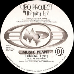 UBQ Project Ubiquity EP USED VINYL 12INCH EP PROMO 33 S RPM
