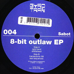 Sabot 8-Bit Outlaw EP USED VINYL 12INCH EP