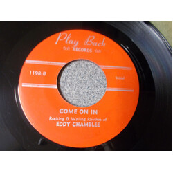 Eddie Chamblee La! La! La! Lady / Come On In USED VINYL 7INCH 45 RPM