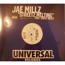 Jae Millz Streetz Melting USED VINYL 12INCH