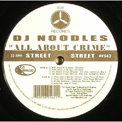 DJ Noodles All About Crime USED VINYL 12INCH